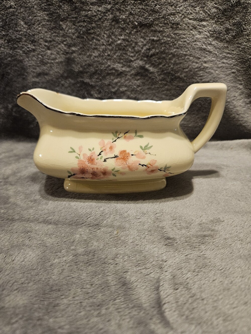 Vintage W.S. George gravy boat